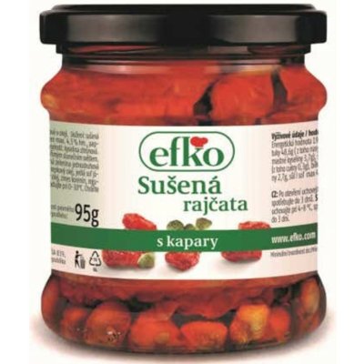 Efko Sušená rajčata s kapary 175 g – Zboží Dáma