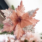 Springos CA1227 VÁNOČNÍ DEKORACE POINSETTIA 25 CM – Hledejceny.cz