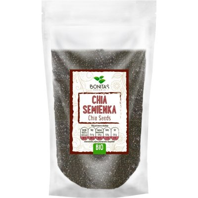 Bonitas Chia semínka BIO semínka v BIO kvalitě 500 g – Zboží Mobilmania