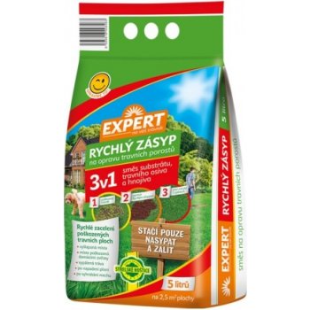 Zásyp rychlý EXPERT na opravu travních porostů 5l