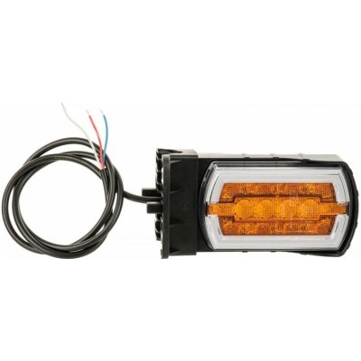 Přední sdružená svítilna 12V 24V pro výfuk + boční směrovku CLEOfront Horpol – Hledejceny.cz