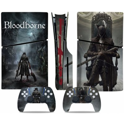 Polep na konzoli - PS5 SLIM diskovou verzi - Bloodborne, TN-PS5Disc-1105 – Zboží Živě