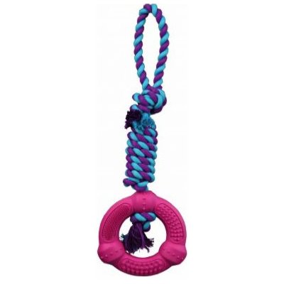 Trixie Provazový kruh "Denta Fun" 12 cm 41 cm – Zbozi.Blesk.cz