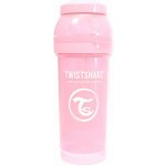 Twistshake Kojenecká láhev AntiColic Pastel Light Pink 260ml – Zboží Dáma
