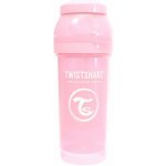 Twistshake Kojenecká láhev AntiColic Pastel Light Pink 260ml – Hledejceny.cz