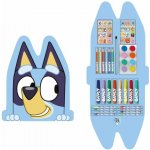 Cerda Výtvarná sada BLUEY 34 prvků modrá – Hledejceny.cz