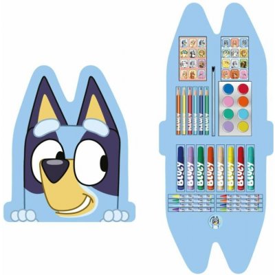 Cerda Výtvarná sada BLUEY 34 prvků modrá – Hledejceny.cz