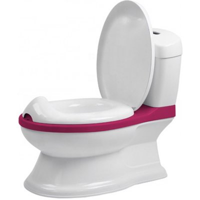 Konig Kids Interaktivní nočník/toaleta červený – Zboží Mobilmania