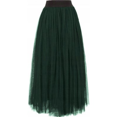 Fashionweek dámská sukně exkluzivní dlouhá maxi dlouhá tylová sukně BRAND51 zelená