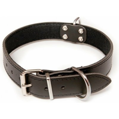 Bafpet Kožený obojek STELLA podšitý filcem hladký – Zbozi.Blesk.cz