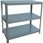 Regál DRUMY 900 x 600 x 400 mm 3 police – Zboží Dáma