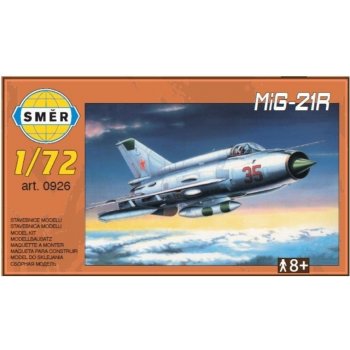 Směr Model MiG-21R 15x21 8cm v krabici 25x14 5x4 5cm 1:72