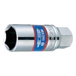 Hlavice nástrčná s gumovou objímkou na zapalovací svíčky King Tony 3/8 CrV 6 hran, 21mm 363521 – Hledejceny.cz
