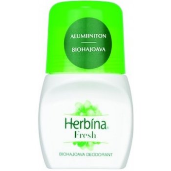 Herbina roll-on Fresh Biohajoava 50 ml