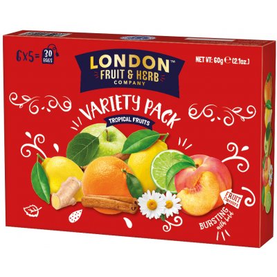 London Fruit & Herb Company Čajový box Tropické ovoce 30 bags – Zbozi.Blesk.cz
