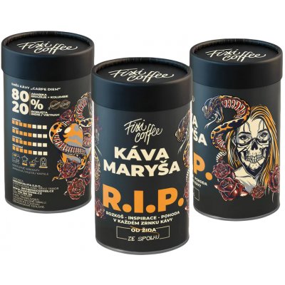 Fixi Coffee R.I.P. Papírová Tuba zrnková 250 g – Hledejceny.cz