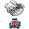 Pečicí forma Silikomart forma silikon 3D růže 4,2x4,9cm