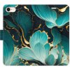 Pouzdro a kryt na mobilní telefon Pouzdro iSaprio Flip s kapsičkami na karty - Blue Flowers 02 Apple iPhone 7 / 8 / SE 2020 / SE 2022