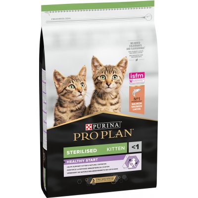 Pro Plan Sterilised Kitten Healthy Start Salmon 2 x 10 kg – Zboží Mobilmania