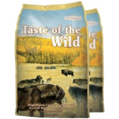 Taste of the Wild High Praire 2 x 12,2 kg – Hledejceny.cz