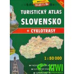 Turistický atlas Slovensko 1:50 000 Šanon – Hledejceny.cz