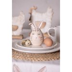 Dekorace vejce s designem hlavy králíka 7*7*13 cm – Hledejceny.cz
