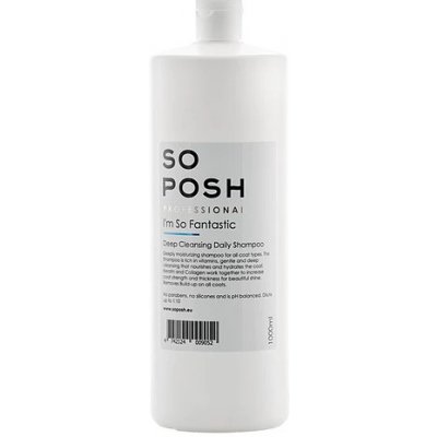 So Posh Hluboce čistící šampon Fantastic 1 l – Zboží Dáma
