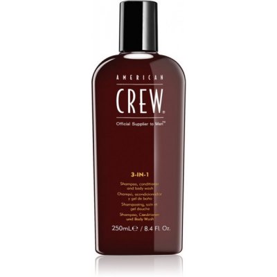 American Crew Tea Tree 3in1 Shampoo + kondicionér + gel 250 ml