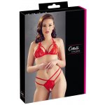 Cottelli - Open Lace Bra Set (Red) – Zbozi.Blesk.cz