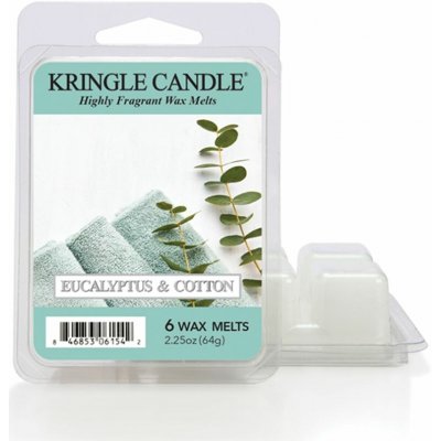 Kringle Candle Eucalyptus & Cotton vosk do aromalampy 64 g – Hledejceny.cz