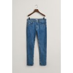 Gant džíny Slim Jeans mid blue – Zboží Dáma