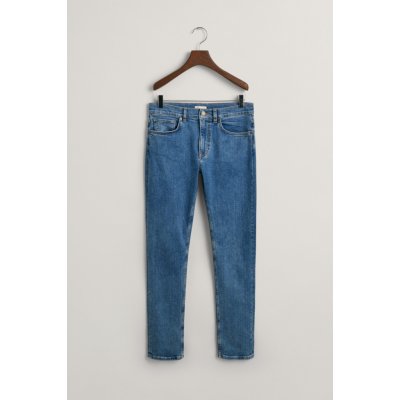 Gant džíny Slim Jeans mid blue – Zboží Dáma