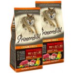 Primordial Adult Grain Free Buffalo & Mackerel 2 x 12 kg – Hledejceny.cz