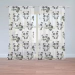 Záclony Pandy s větvičkou: 2 ks - 150x250 cm - Sablio – Hledejceny.cz