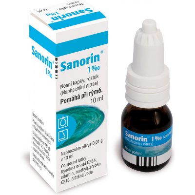 Sanorin 1 PM nosní kapky 10 ml – Zboží Mobilmania