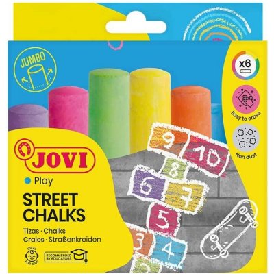 Jovi Křída chodníková mix barev 6 ks – Sleviste.cz
