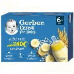 Gerber Cereal mlíčko s kaší na dobrou noc banánové 2 x 200 ml – Sleviste.cz