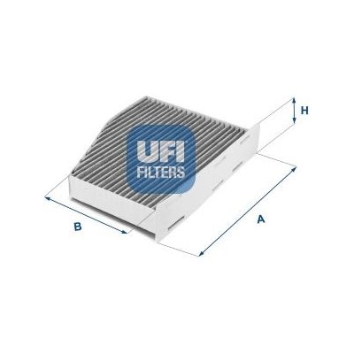 Filtr, vzduch v interiéru UFI 54.124.00 | Zboží Auto