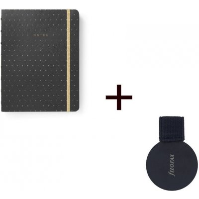 Filofax Notebook Moonlight A5 Černá – Hledejceny.cz