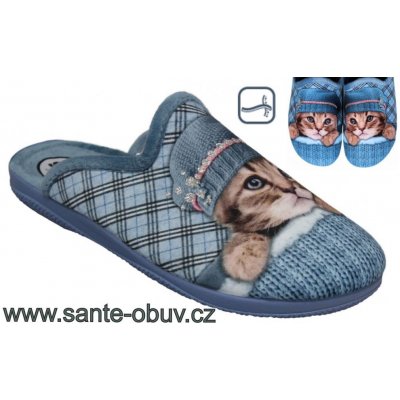 Santé AB/25634 Azulina domácí obuv papuče – Zboží Mobilmania
