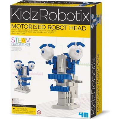 4M Kidz Labs Motorizovaná robotická hlava – Zboží Živě