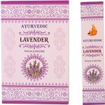 Ayurvedic Lavender indické vonné tyčinky 15 ks – Zboží Dáma