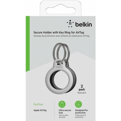 Belkin Secure holder pouzdro na AirTag černé/bílé MSC002btH35 – Zboží Mobilmania