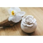 White Orchid aroma kámen Růžička v bílé mističce – Hledejceny.cz