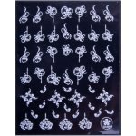 Nálepky na nehty tenké CB 176 bílé – Zbozi.Blesk.cz