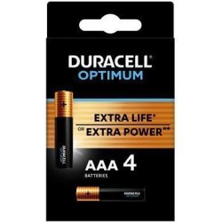 Duracell Optimum AAA 4 ks 10PP110016