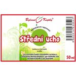 Bylinné kapky Střední ucho tinktura Bylinné kapky Bylinkářovo tajemství 50 ml – Hledejceny.cz