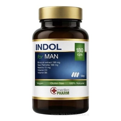 MEDIKAPHARM Indol for Man 180 kapslí – Hledejceny.cz