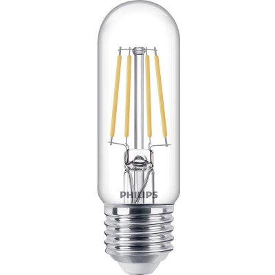 Philips Lighting 871951436138600 LED EEK2021 F A G E27 tyčový tvar 4.5 W = 40 W přírodní bílá