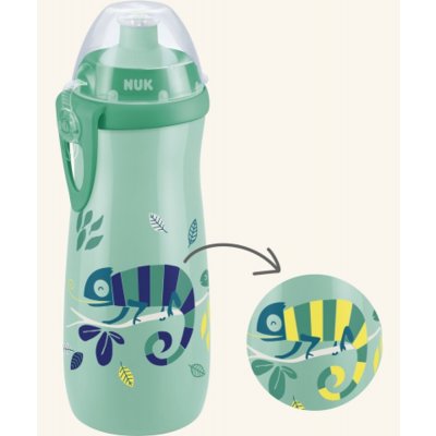 Nuk FC Láhev Sports Cup Chameleon zelená 450 ml – Zboží Dáma